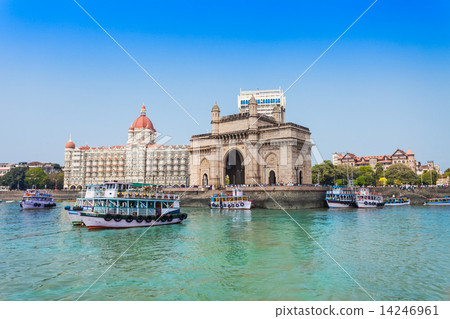 Taj Mahal Hotel and Gateway of India 14246961