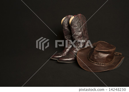 Cowboy boots and cowboy hat Cowboy boots and cowboy hat 14248230