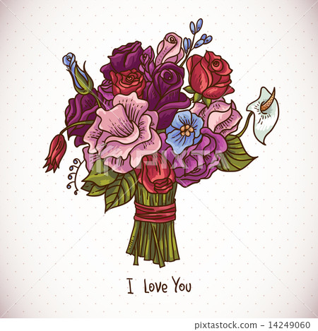 Vintage Doodle Wedding Bouquet Vintage Doodle Wedding Bouquet 14249060