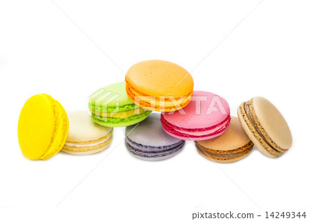 dessert cookies on white background dessert cookies on white background 14249344