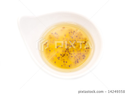 sauces on a white background in the restaurant 14249358