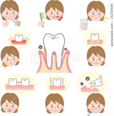 Symptoms of periodontal disease 14250594