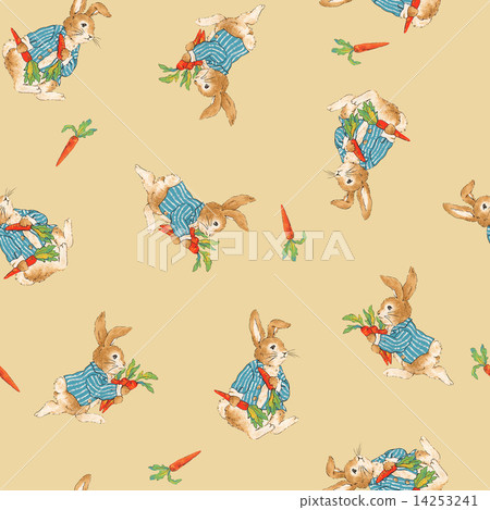 Cute rabbit handle - Stock Illustration [14253241] - PIXTA