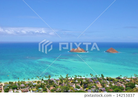 lanikai, kailua, blue 14253837