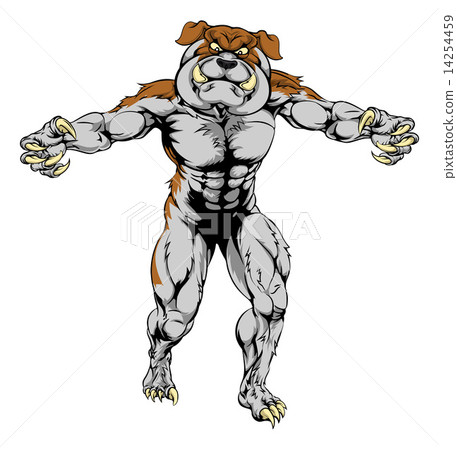 Bulldog claws out Bulldog claws out 14254459