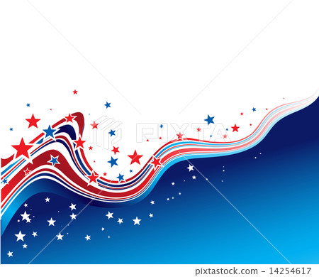Independence Day patriotic background 14254617
