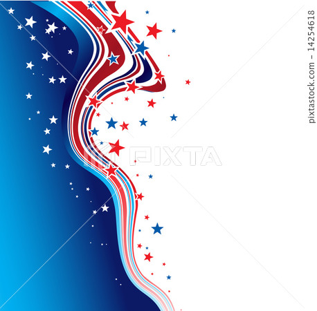 Independence Day patriotic background 14254618