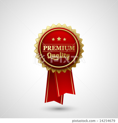 Vector Premium Quality Badge Label 14254679