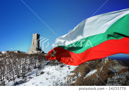 Bulgarian flag on Shipka 14255778