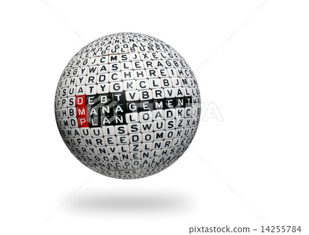 DMP ,Debt Management Plan 3d ball 14255784