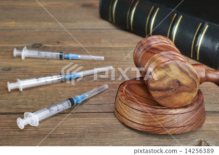 Judges Gavel,  Law Book,  Medical And Narcotic Drugs 14256389