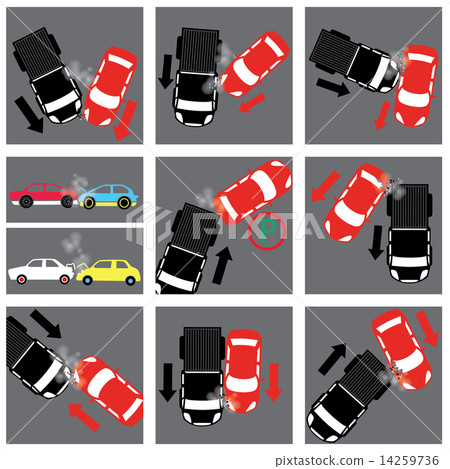 car crash sign 14259736