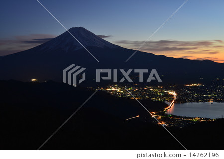 Fuji sunset view from Nishikawa forest road 14262196