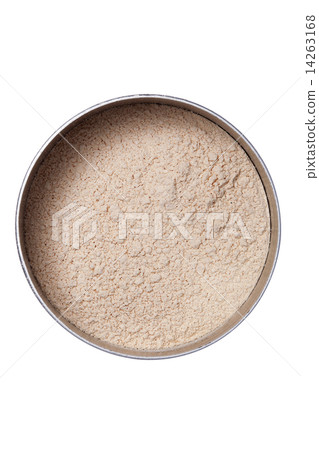 Pink make up powder in storage Pink make up powder in storage 14263168