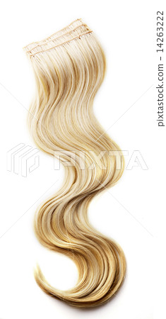 Blond hair piece 14263222