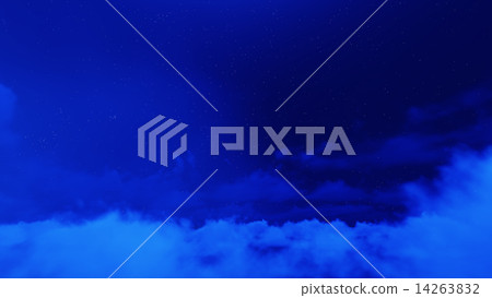 Night stars in sky and cloud Night stars in sky and cloud 14263832