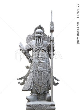 Statue of Man at Wat Pho isolation in Bangkok Thailand.   14264177