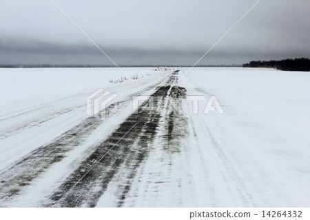 Winter road 14264332