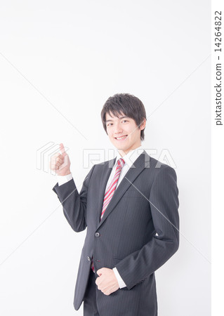 好姿勢的商人 14264822