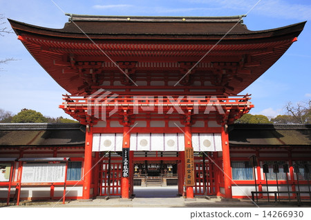 下鴨神社塔門 14266930