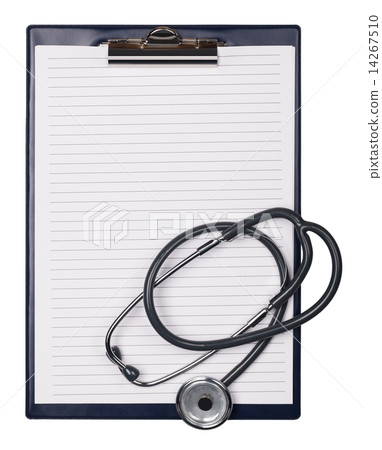 Clip board and Stethoscop Clip board and Stethoscop 14267510