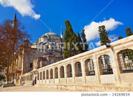 Fatih mosque in Istanbul Turkey 14269634
