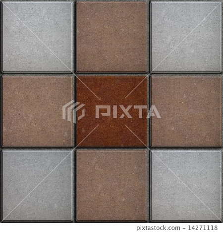 Cross-Shaped Pattern Consisting of Square Tiles. 14271118