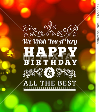 Birthday greetings. Birthday greetings. 14271337