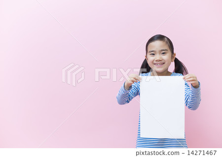 有紙的女孩 14271467