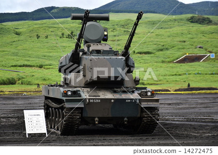 Sky Shooter 87 AW (87 self-propelled aircraft gun) 2014 Fuji general fire exercise 14272475