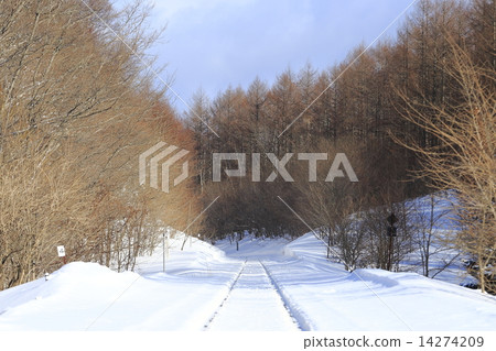 Kushimonomi line in winter Kushimonomi line in winter 14274209
