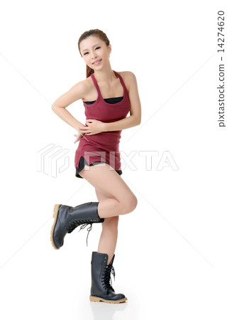 Cheerful sport girl 14274620