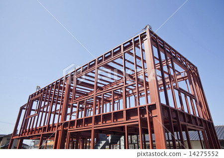 Building steel frame 14275552