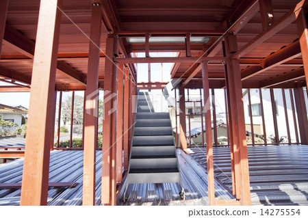 Building steel frame 14275554
