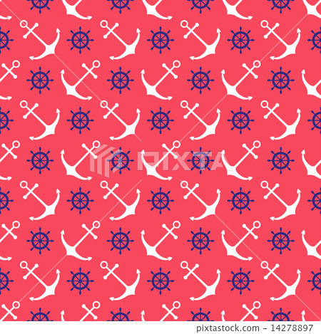 Seamless nautical pattern 14278897