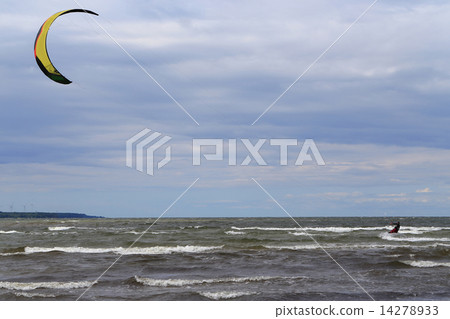 Kitesurfing and Baltic sea 14278933