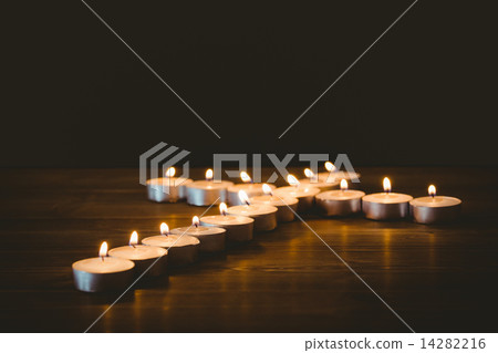 Candles in shape of cross 14282216