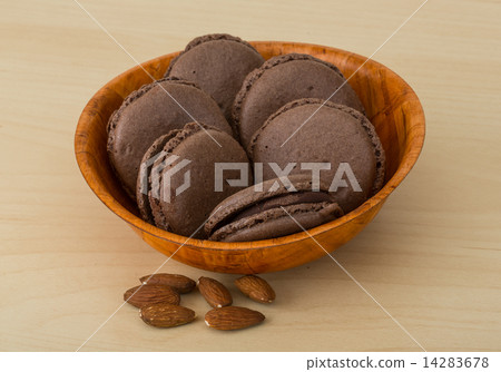 Chocolate macaroons 14283678