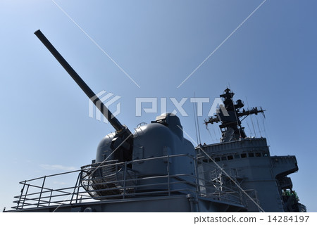 Maritime Self Defense Force Escort Shirane Shogun and bridge 14284197