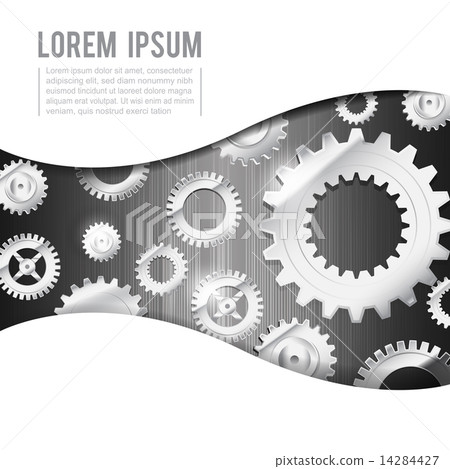Abstract background 0010 Gear industrial... - Stock Illustration ...