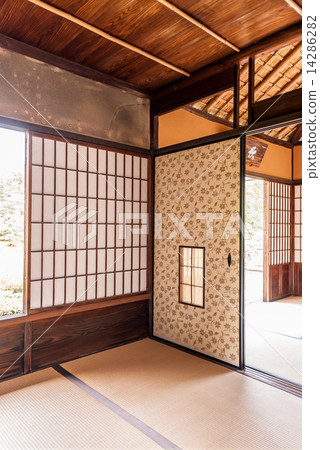 Katsura Rikyu Palace Moon wave朝向一側的Momiji圖案滑動屏幕 Katsura Rikyu Palace Moon wave朝向一側的Momiji圖案滑動屏幕 14286282