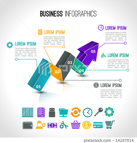 Business charts infographic Business charts infographic 14287014