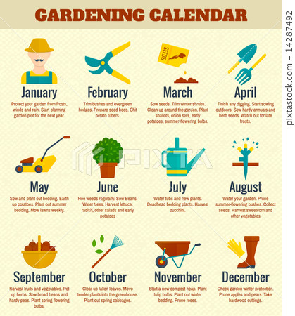 Gargen Calendar Illustration 14287492