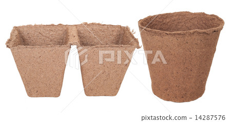 Peat pots for seedlings 14287576