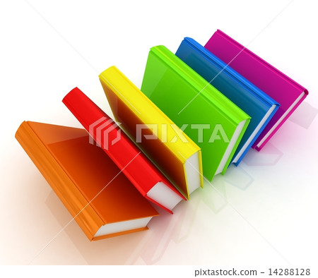 colorful real books 14288128