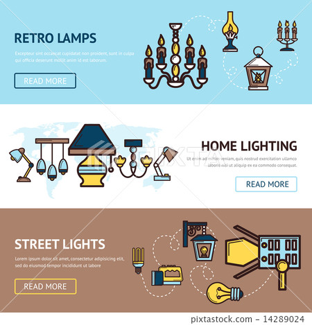 Light Banners Set 14289024