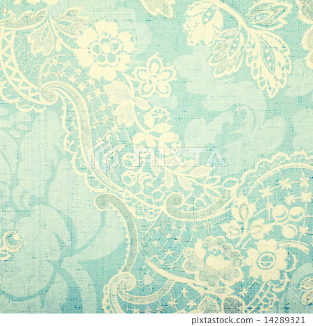 Vintage blue wallpaper 14289321