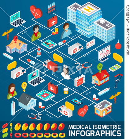 Medical Isometric Infographics 14289675