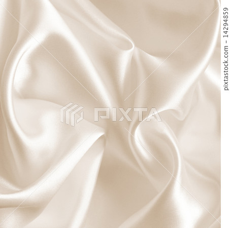 Smooth elegant golden silk as wedding background. In Sepia toned Smooth elegant golden silk as wedding background. In Sepia toned 14294859