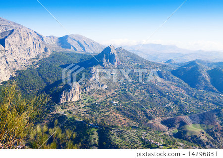 General view of mountains landscape General view of mountains landscape 14296831